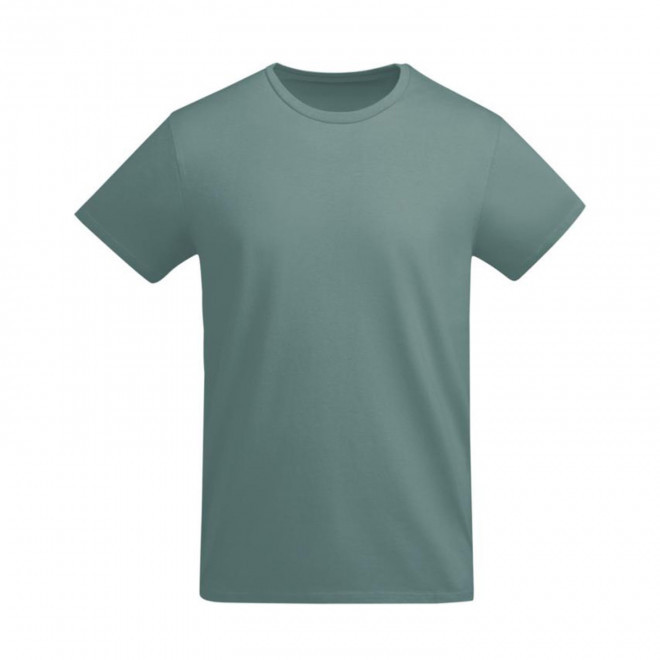 TEE-SHIRT HOMME COULEUR BIO PERSONNALISABLE 'BREDA' - bleu gris