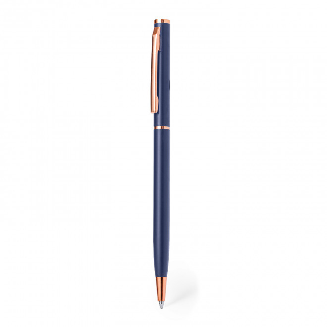 STYLO PERSONNALISABLE 'MEDI ROSY' - bleu marine