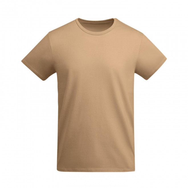 TEE-SHIRT HOMME COULEUR BIO PERSONNALISABLE 'BREDA' - orange clair