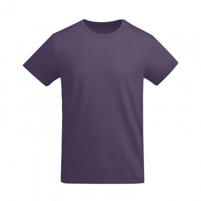 TEE-SHIRT HOMME COULEUR BIO PERSONNALISABLE 'BREDA' - lilas