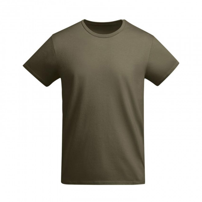 TEE-SHIRT HOMME COULEUR BIO PERSONNALISABLE 'BREDA' - vert kaki