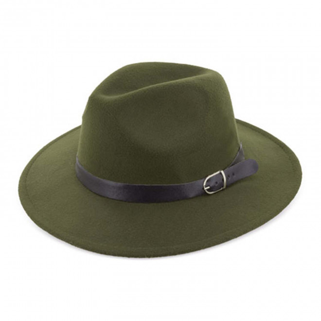 CHAPEAU PERSONNALISE 'CAPONTE' - vert olive