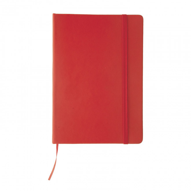 CARNET A5 PERSONNALISABLE 'TOMASA' - rouge
