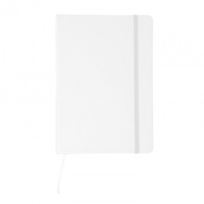 CARNET A5 PERSONNALISABLE 'TOMASA' - blanc