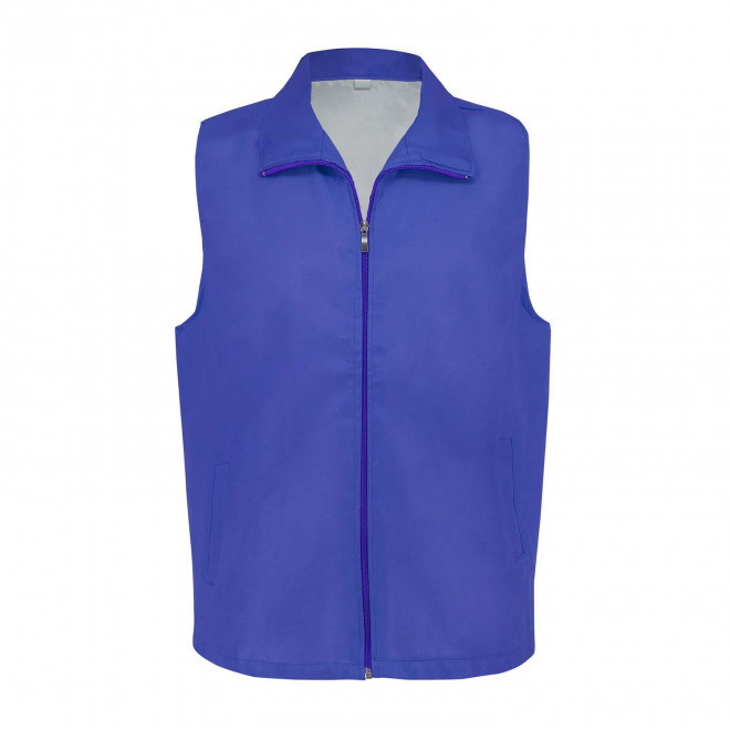 GILET TRAVAIL MIXTE PERSONNALISE 'GILTA' - bleu royal