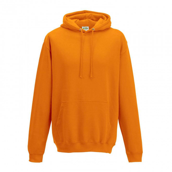 SWEAT-SHIRT PERSONNALISÉ À CAPUCHE MIXTE 'HOODIE' - orange crush