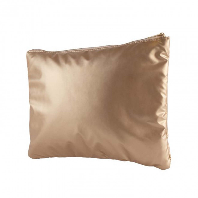 TROUSSE DE TOILETTE MATELASSEE PERSONNALISABLE 'CHILIS' - doré