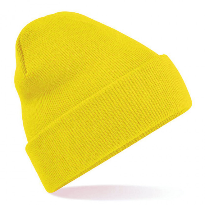 BONNET PERSONNALISÉ AVEC RABAT 'CAPELINO' - jaune