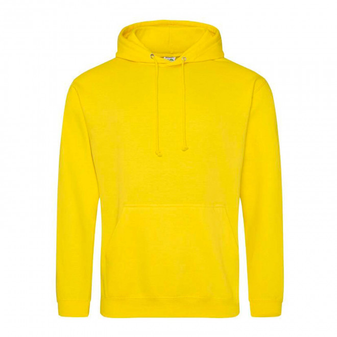 SWEAT-SHIRT PERSONNALISÉ À CAPUCHE MIXTE 'HOODIE' - sun yellow