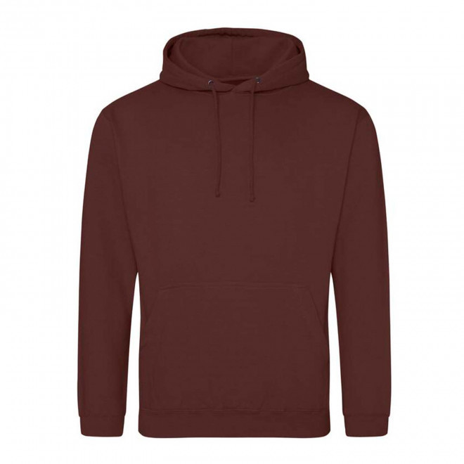 SWEAT-SHIRT PERSONNALISÉ À CAPUCHE MIXTE 'HOODIE' - chocolat