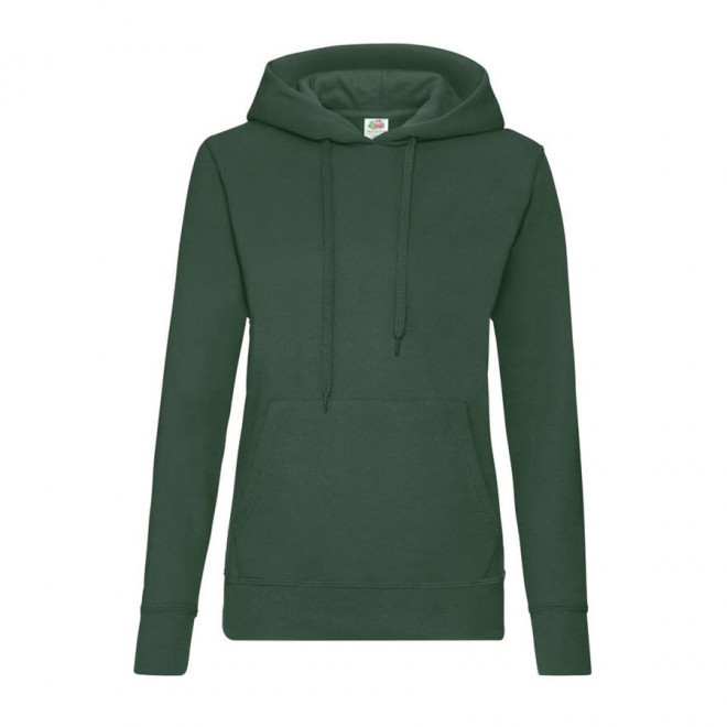 SWEAT PERSONNALISÉ FEMME 'FOXFORD' - vert bouteille