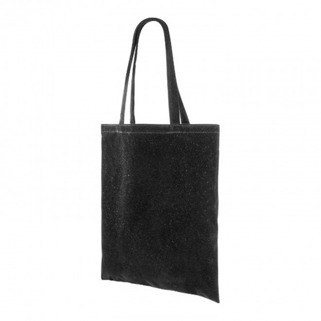 SAC EN VELOURS PERSONNALISABLE 'GIANY' - noir