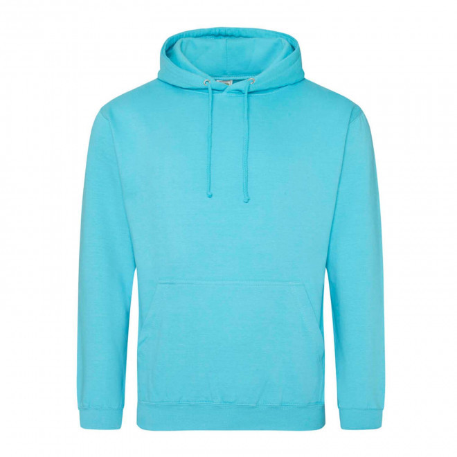 SWEAT-SHIRT PERSONNALISÉ À CAPUCHE MIXTE 'HOODIE' - turquoise
