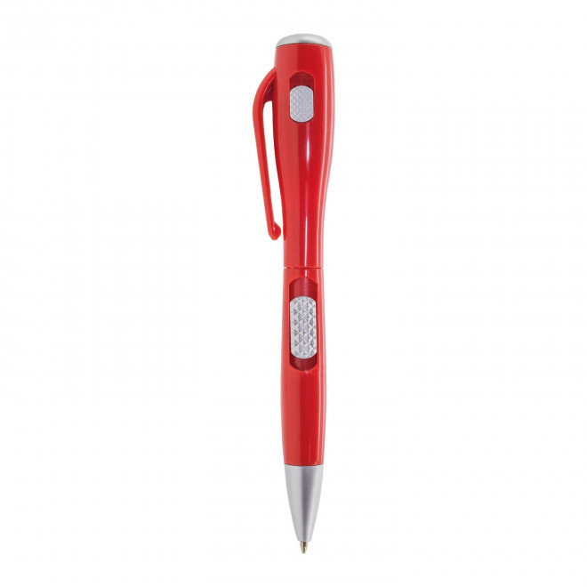 STYLO LUMINEUX PERSONNALISABLE 'STUART' - rouge