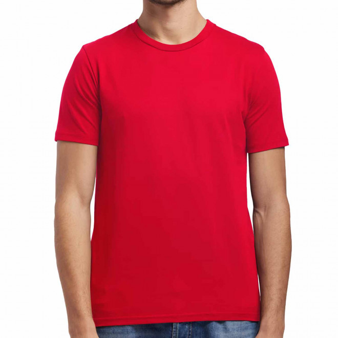 T-SHIRT PERSONNALISÉ BIO HOMME 180 GR/M² LES FILOSOPHES® 'DESCARTES' - rouge
