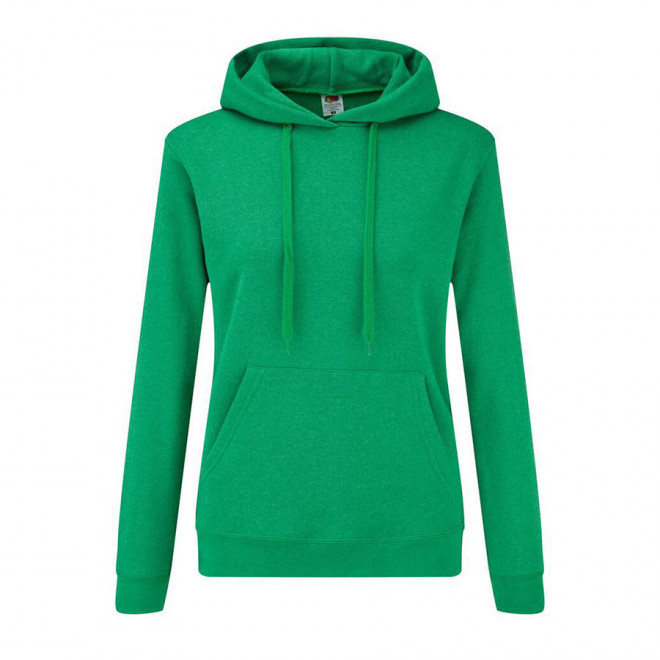 SWEAT PERSONNALISÉ FEMME 'FOXFORD' - vert chiné