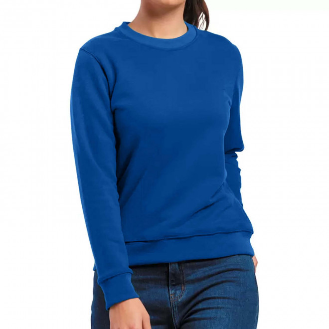 SWEAT PERSONNALISÉ MADE IN FRANCE LES FILOSOPHES® 'VOLTAIRE' - bleu royal