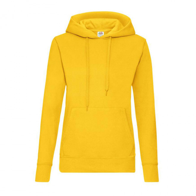 SWEAT PERSONNALISÉ FEMME 'FOXFORD' - jaune
