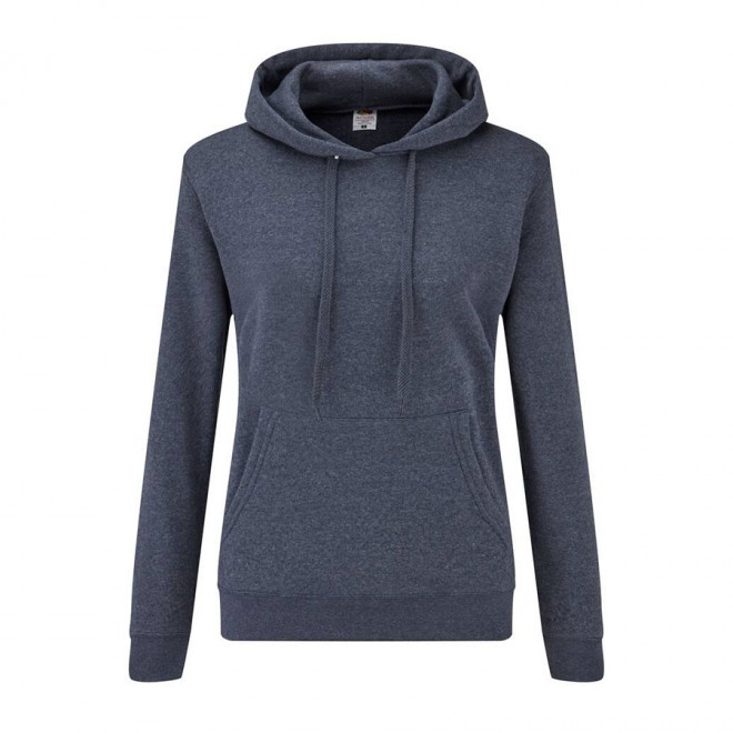 SWEAT PERSONNALISÉ FEMME 'FOXFORD' - anthracite chiné