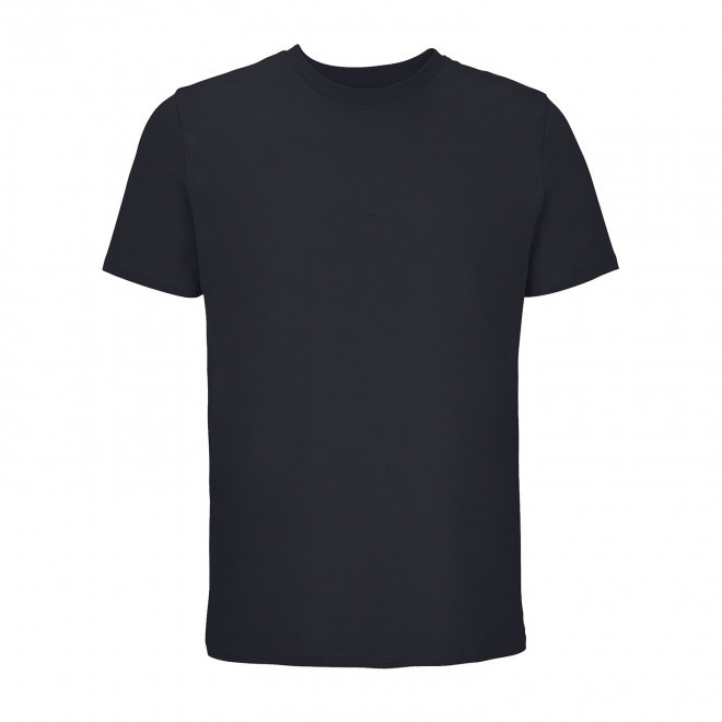 TEE-SHIRT PERSONNALISABLE MIXTE COULEUR EASYCARE 'LYAM' - noir