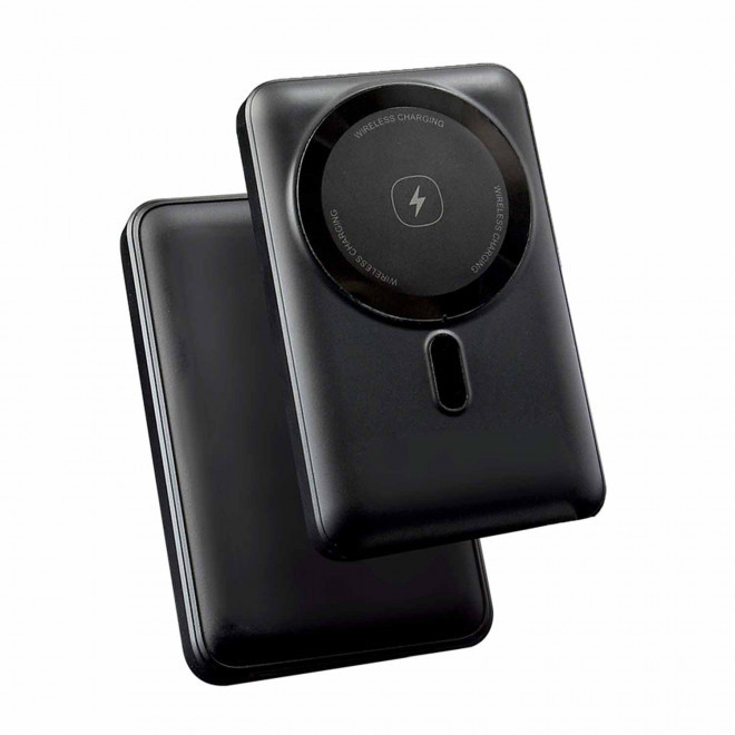 POWERBANK MAGSAFE 10000MAH PERSONNALISABLE 'CENVIN' - noir