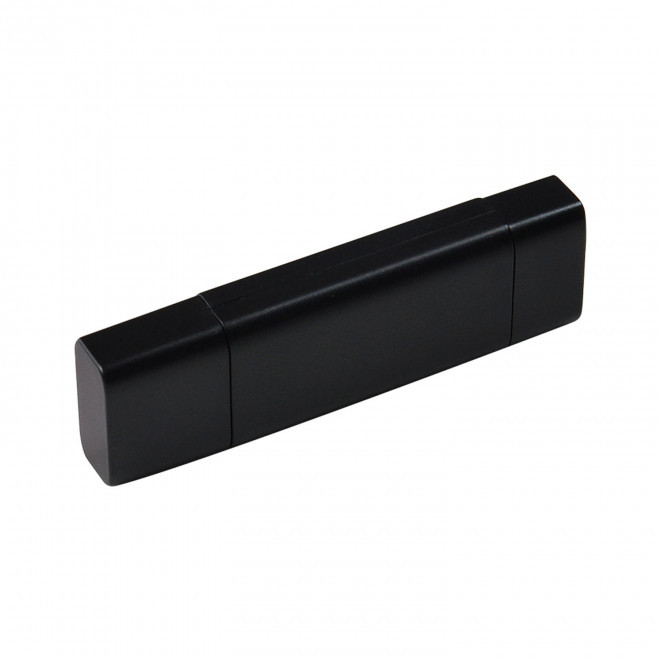 CLE USB DOUBLE MIF 3.0 PERSONNALISABLE 'MACLY' 8GO A 32GO - noir