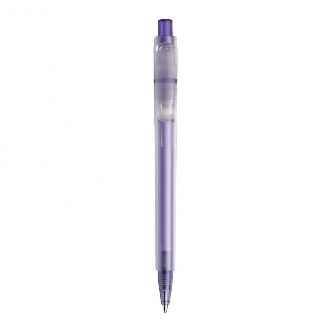 STYLO BILLE PERSONNALISABLE 'GIVRO' - pourpre