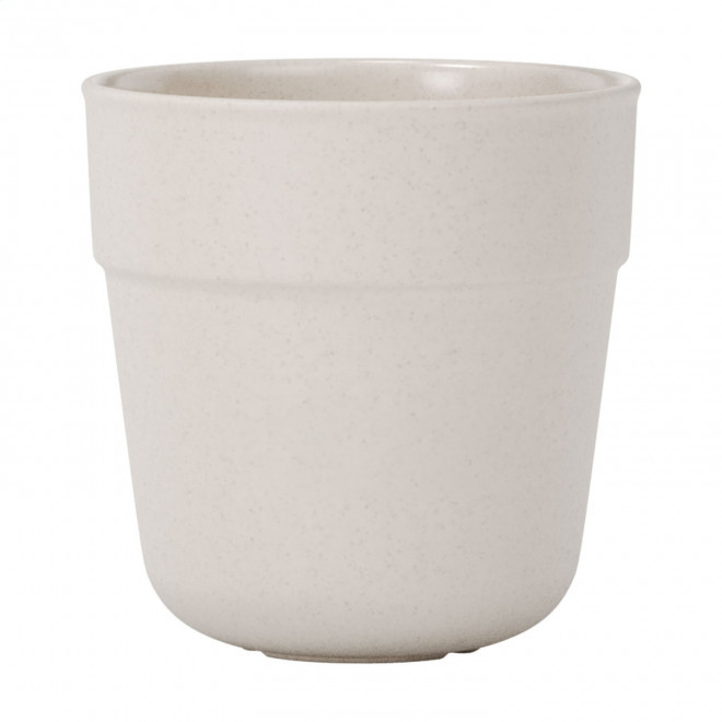 GOBELET PERSONNALISABLE EMPILABLE 220ML 'BE O' - crème