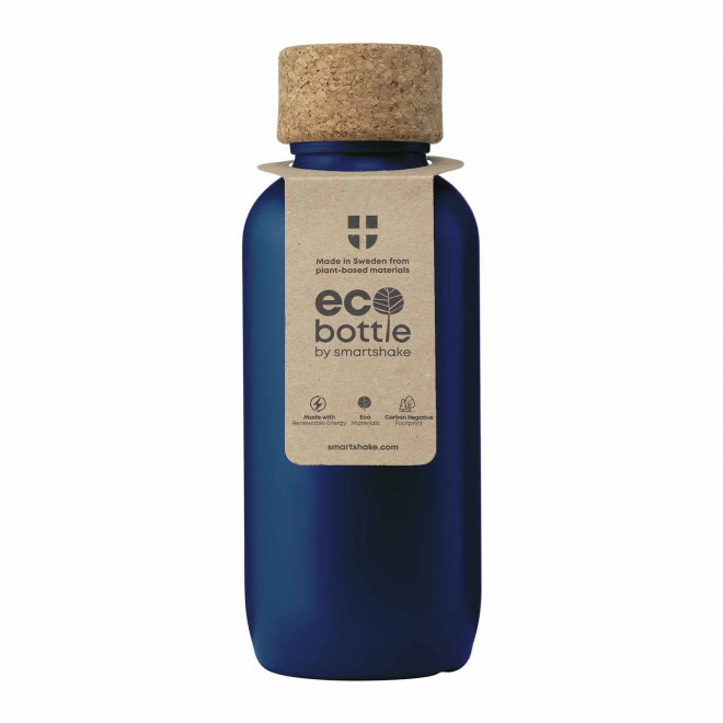 BOUTEILLE PERSONNALISABLE EN BIODECHETS 650ML 'KAKTOO' - marine