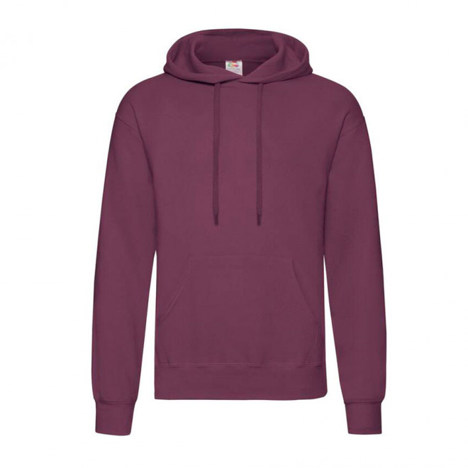 SWEAT PERSONNALISÉ HOMME 'FOXFORD' - bordeaux
