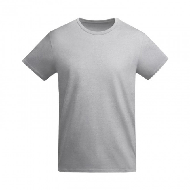 TEE-SHIRT ENFANT COULEUR BIO PERSONNALISABLE 'BREDA' - gris clair