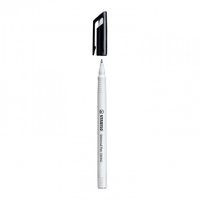 MARQUEUR PERMANENT STABILO® PERSONNALISE 'UNIVERSAL PEN' - noir