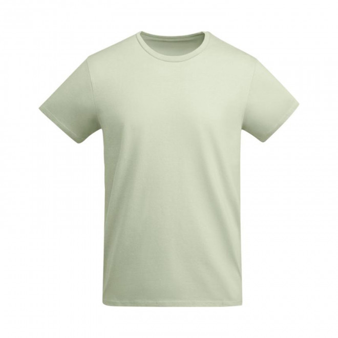 TEE-SHIRT ENFANT COULEUR BIO PERSONNALISABLE 'BREDA' - vert pastel
