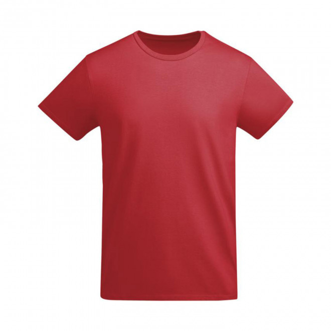 TEE-SHIRT ENFANT COULEUR BIO PERSONNALISABLE 'BREDA' - rouge