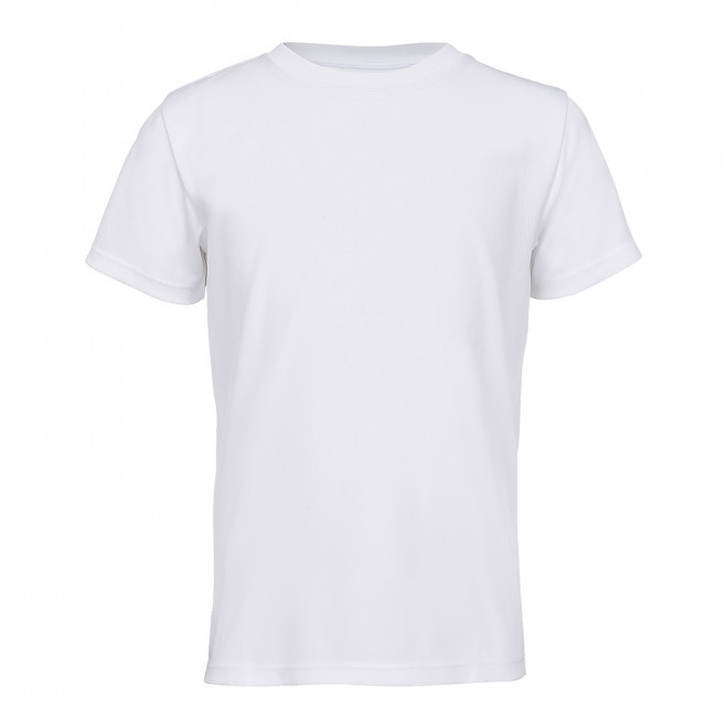 TEE-SHIRT PERSONNALISABLE DE SPORT ENFANT 'SPRINT' - blanc