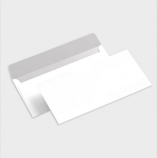 ENVELOPPE PERSONNALISABLE 'BUSTA' DL - blanc - DL
