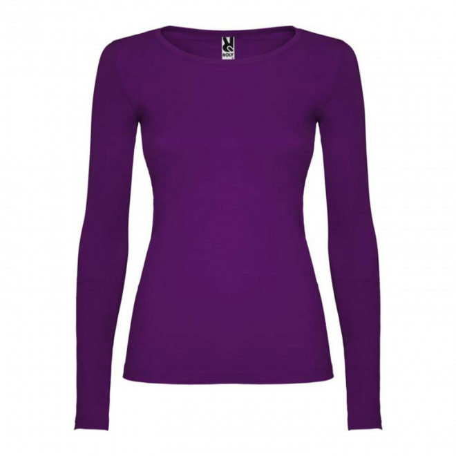 TEE-SHIRT FEMME ML COULEUR PERSONNALISABLE 'EXTREME' - violet