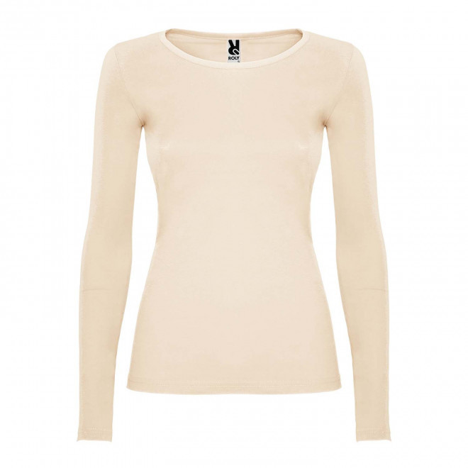 TEE-SHIRT FEMME ML COULEUR PERSONNALISABLE 'EXTREME' - sable