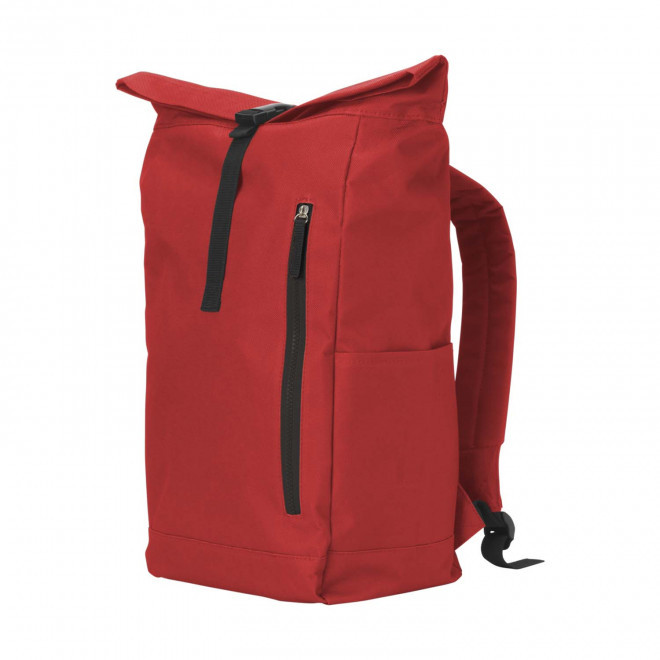SAC A DOS ORDINATEUR PERSONNALISE 'STILAX' - rouge