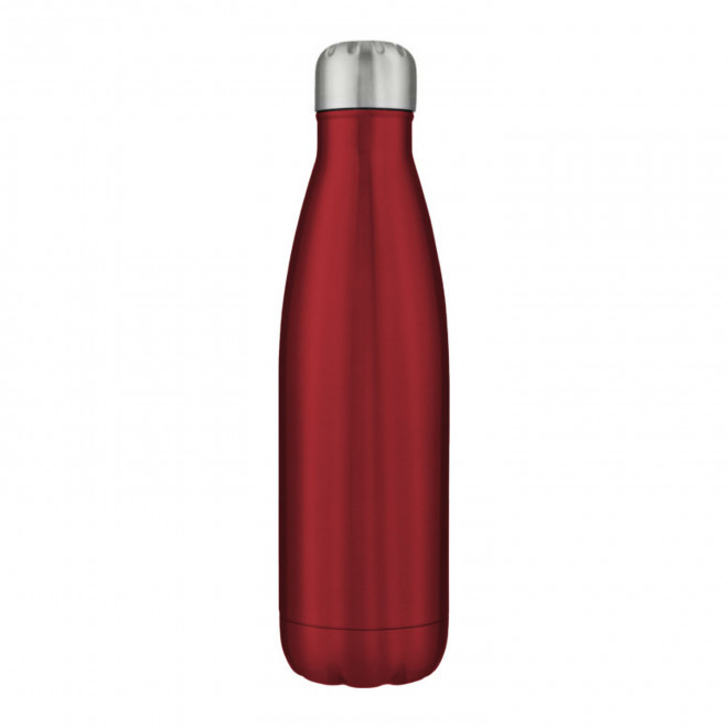 BOUTEILLE PERSONNALISÉE ISOTHERME 500ML 'COVER'  - rouge