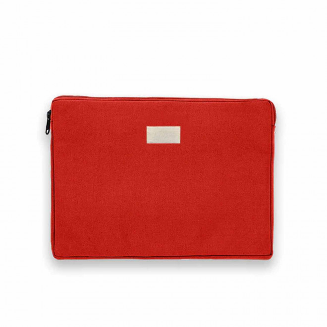 HOUSSE PERSONNALISEE TAILLE S STUDIO BY HINDBAG 'LEO' - rouge