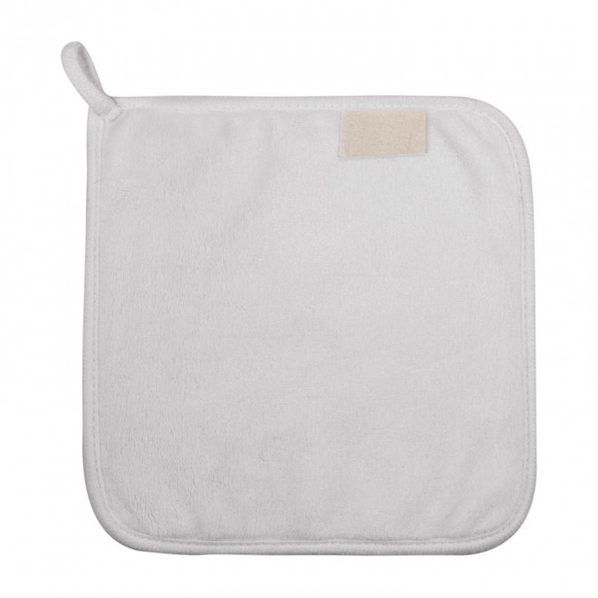 SERVIETTE FACIALE PERSONNALISABLE 'PRESCILLA' - naturel