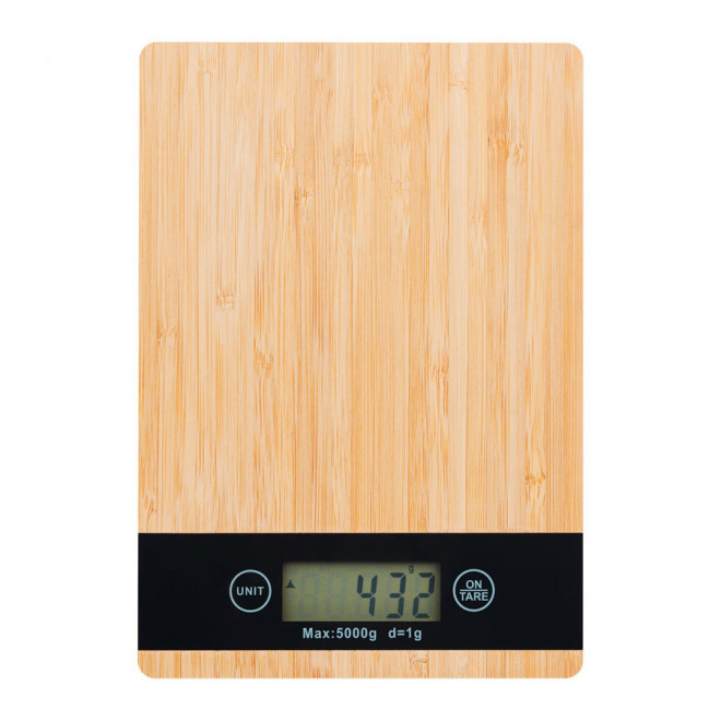 BALANCE DE CUISINE PERSONNALISÉE 'EKILIBRY' - bambou