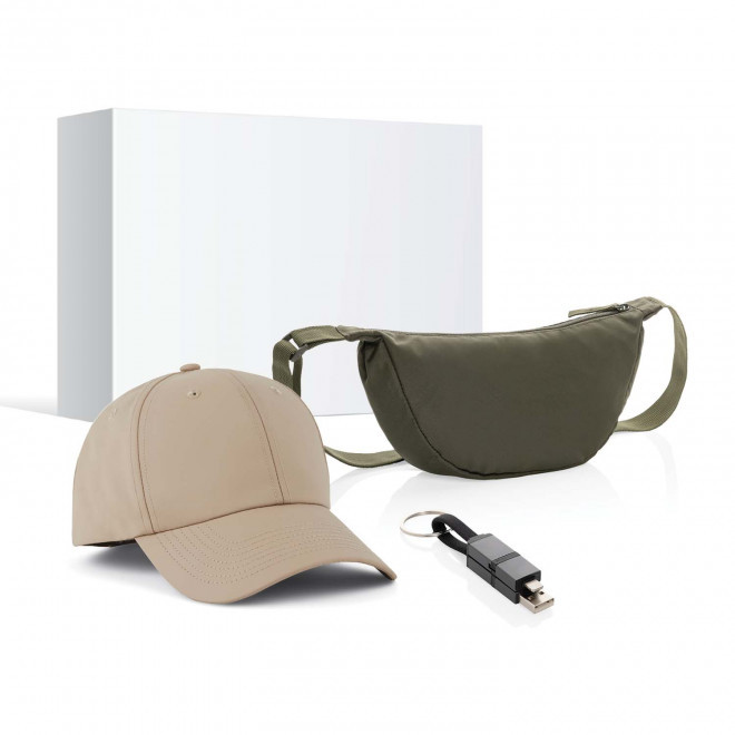 PACK PERSONNALISE CASQUETTE CABLE ET BANANE 'HIPSY' - mix & match