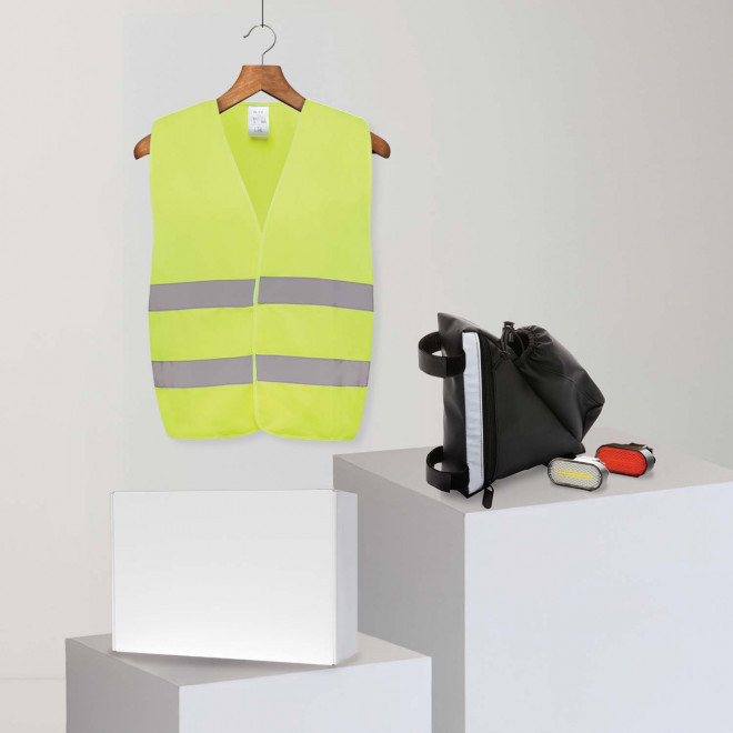 PACK PERSONNALISE 'TOUS A VELO' - noir/jaune