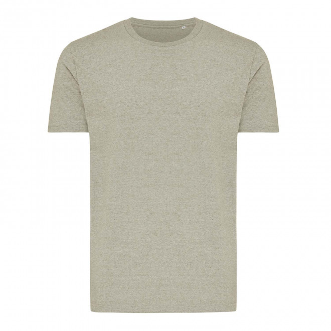 TEE-SHIRT MIXTE PERSONNALISABLE 'BRETT' - vert chiné