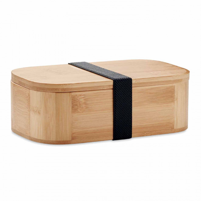 LUNCH BOX PERSONNALISABLE EN BAMBOU 1L 'BUMBA MAX' - bambou