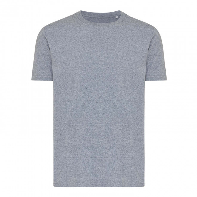 TEE-SHIRT MIXTE PERSONNALISABLE 'BRETT' - marine chiné