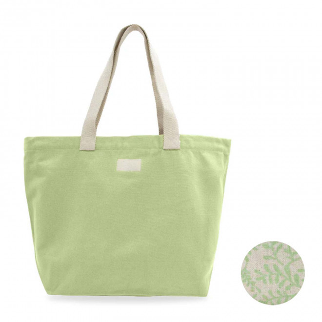 SAC BOAT PERSONNALISABLE STUDIO BY HINDBAG 'HORTENSE' - vert d'eau