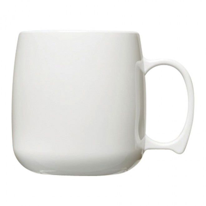 MUG PERSONNALISÉ EN PLASTIQUE CLASSIC 300 ML 'PAKTI' - blanc